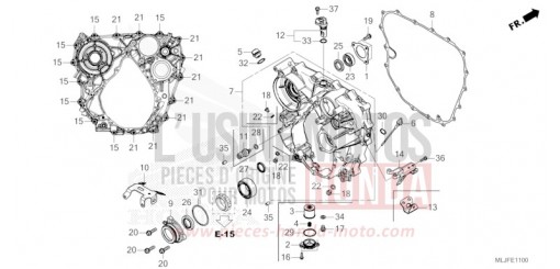 GEHAEUSE, HINTEN GL1800BDS de 2025